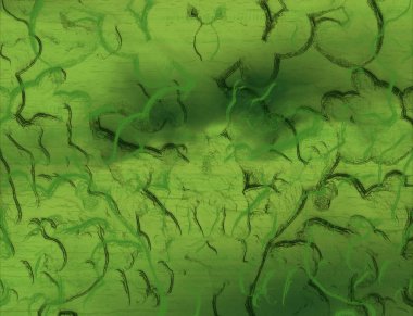 yeşil su ile grunge arka plan