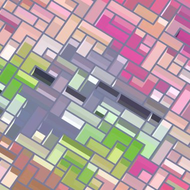 Geometrik desenli soyut doku