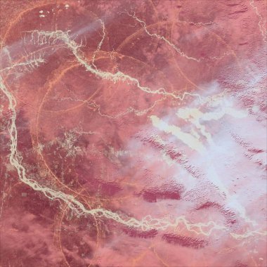 Yağlı boya ile soyut grunge arkaplan kaba desen lekeler