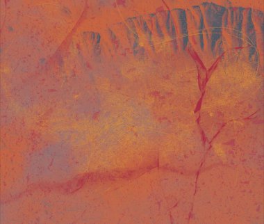 Yağlı boya ile soyut grunge arkaplan kaba desen lekeler