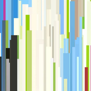 Beyaz arkaplanda renkli kalemler