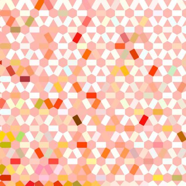 Renk fraktal geometrik soyut desen