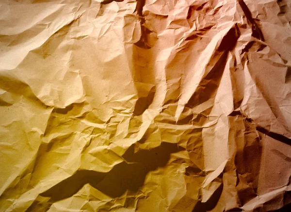 Absztrakt Gyűrött Papír Textúra Háttér — Stock Fotó