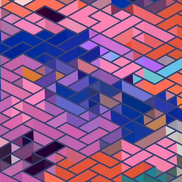 Geometrik desenli soyut doku