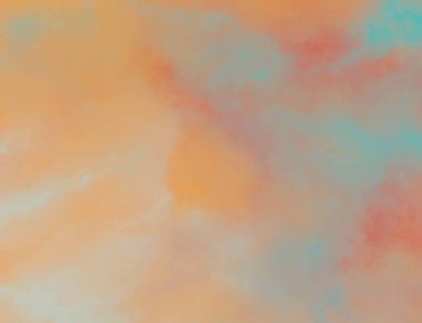 soyut grunge bulutlar, kopya alanı ile renkli arka plan