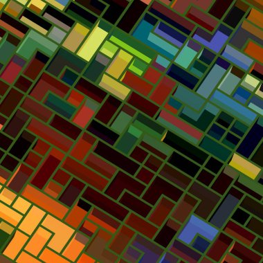 Geometrik desenli soyut doku