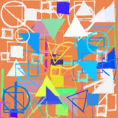 modern soyut geometrik desen arka plan