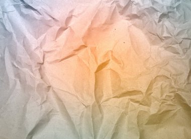 Buruşmuş kağıt dokusu arkaplanı.