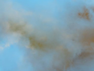 uzay ile mavi gökyüzü arka plan