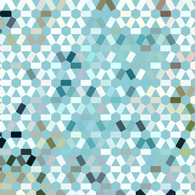 Renk fraktal geometrik soyut desen