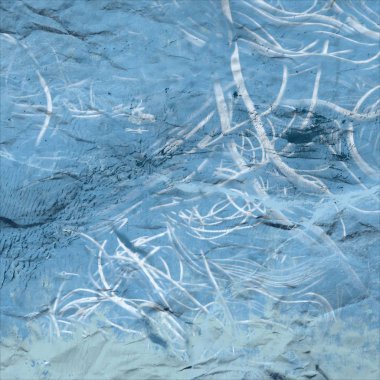 su ile mavi arka plan