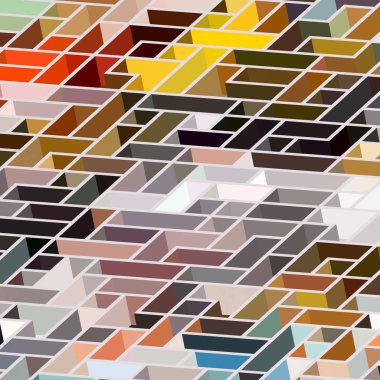 Geometrik desenli soyut doku