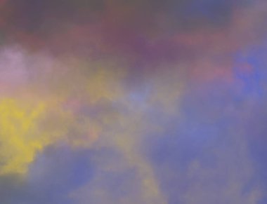 soyut grunge bulutlar, kopya alanı ile renkli arka plan