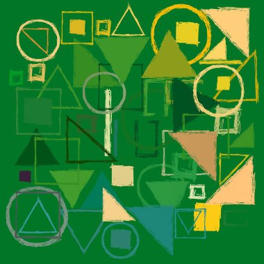 Geometrik desenli soyut doku