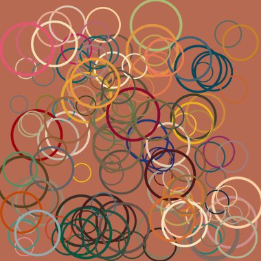 Çiçek elementleriyle soyut arkaplan