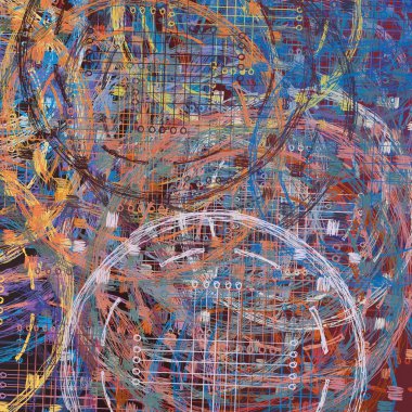 Metin için alanı olan soyut grunge arkaplanı