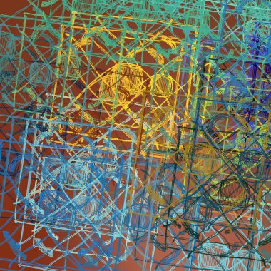 Metin için alanı olan soyut arkaplan