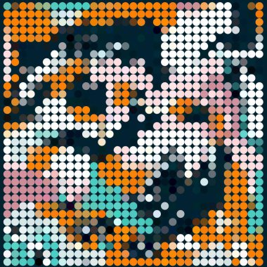 Soyut sanat dokusu. Renkli doku. Modern sanat eserleri. Renkli görüntü. Modern sanat. Çağdaş sanat. 