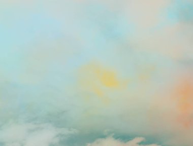 soyut grunge bulutlar, kopya alanı ile renkli arka plan