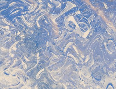 su ile sorunsuz mavi arka plan