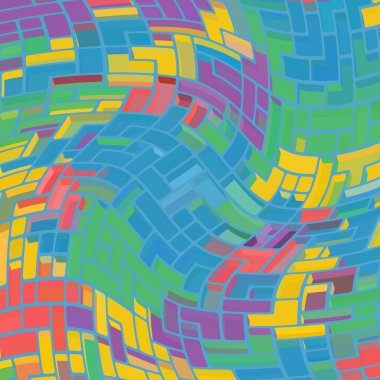 Geometrik desenli soyut doku