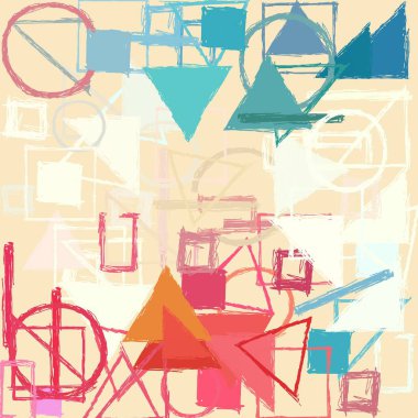 modern soyut geometrik desen arka plan