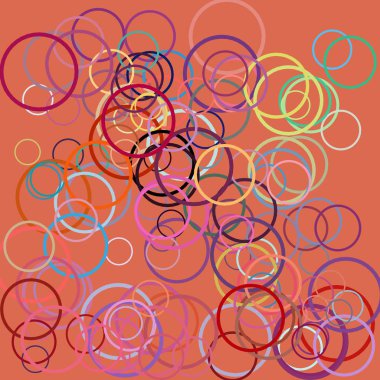 daire elemanları ile vektör arka plan