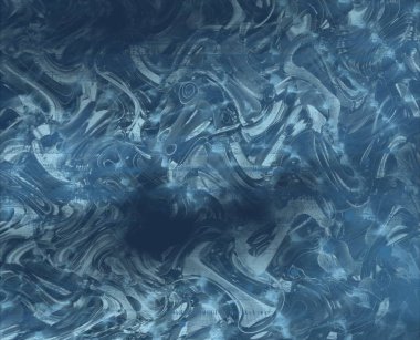 boşluk ile soyut mavi arka plan