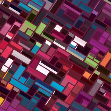 Geometrik desenli soyut doku