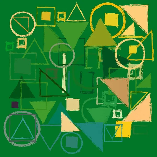 Geometrik desenli soyut doku