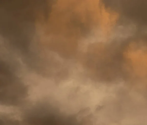 Felhők Után Eső Naplemente Fény — Stock Fotó