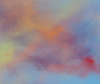 soyut grunge bulutlar, kopya alanı ile renkli arka plan