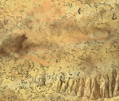 Yağlı boya ile soyut grunge arkaplan kaba desen lekeler