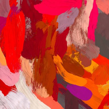 tuval arka plan üzerinde yaratıcı soyut Yağlıboya