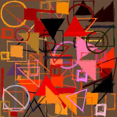 modern soyut geometrik desen arka plan