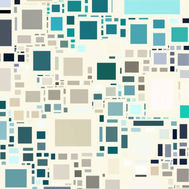 Soyut sanat dokusu. Kareler ile renkli doku. Modern sanat eserleri. Renkli görüntü