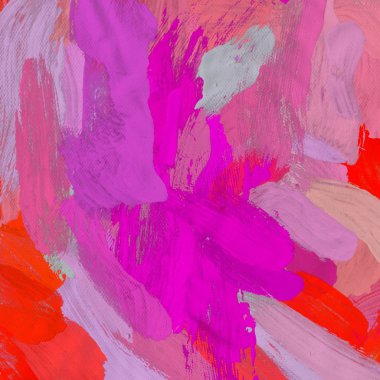 tuval arka plan üzerinde yaratıcı soyut Yağlıboya