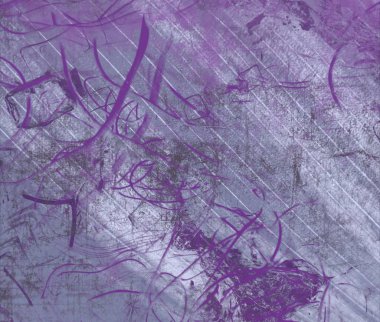 Yağlı boya ile soyut grunge arkaplan kaba desen lekeler