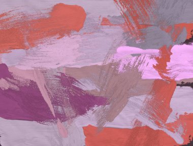 El yapımı tuvale yağlı boya. Soyut sanat dokusu. Renkli doku. Modern sanat eserleri. Yağlı boya darbeleri. Fırça darbeleri. Modern sanat. Çağdaş sanat. Sanatsal tuval.  