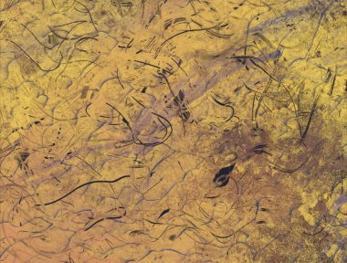 Yağlı boya ile soyut grunge arkaplan kaba desen lekeler