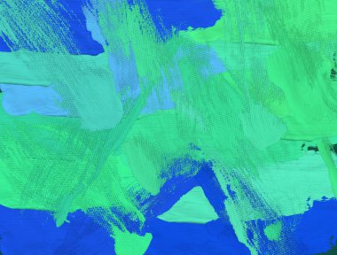 El yapımı tuvale yağlı boya. Soyut sanat dokusu. Renkli doku. Modern sanat eserleri. Yağlı boya darbeleri. Fırça darbeleri. Modern sanat. Çağdaş sanat. Sanatsal tuval.  