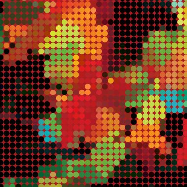 Geometrik desenli soyut arkaplan