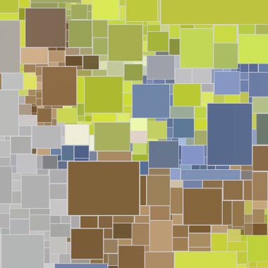 Soyut sanat dokusu. Kareler ile renkli doku. Modern sanat eserleri. Renkli görüntü