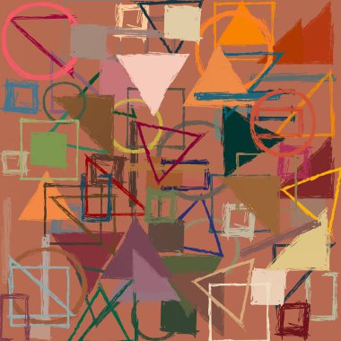 modern soyut geometrik desen arka plan