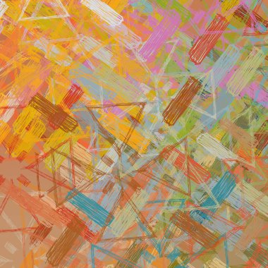 Renkli boyalı soyut arkaplan