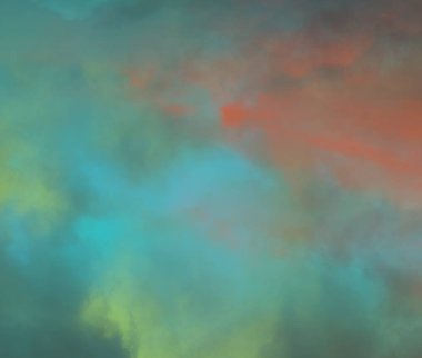 soyut grunge bulutlar, kopya alanı ile renkli arka plan