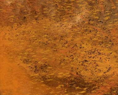 Yağlı boya ile soyut grunge arkaplan kaba desen lekeler