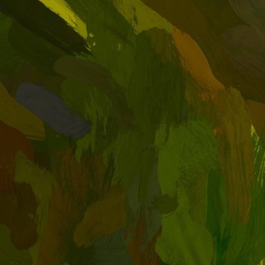 Tuval el yapımı yağlıboya. Renkli doku. Fırça darbeleri. Renkli görüntü. Modern sanat. Çağdaş sanat.