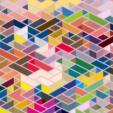 Geometrik desenli soyut doku