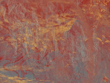 Yağlı boya ile soyut grunge arkaplan kaba desen lekeler